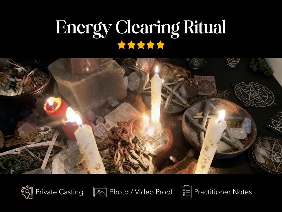 Energy Clearing Ritual • Clear Heavy Energy & Open the Path